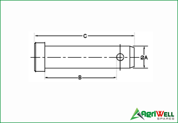 clevis type draw pins