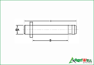 clevis type draw pins