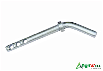 implement mounting pins-bent