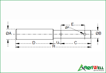 implement mounting pins