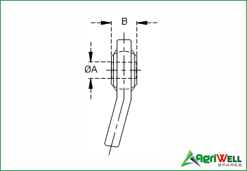 WELD ON ENDS-LOWER LINKS