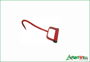 hay hooks with leather guard wooden handle