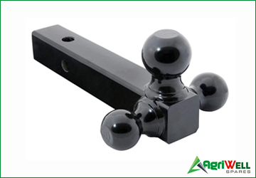 SOLID SHANK  MOUNT WITH HOOK CHROME PLATED BALLS